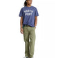 Camiseta Polo Ralph Lauren Classic Fit Jersey Graphic Azul Tamanho P