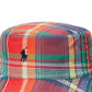 Chapéu Bucket Madras Reversível de Algodão Polo Ralph Lauren Masculino Tamanhos Sortidos Grande