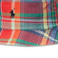 Chapéu Bucket Madras Reversível de Algodão Polo Ralph Lauren Masculino Tamanhos Sortidos Grande