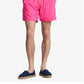 Calção de banho Polo Ralph Lauren Traveler Classic masculino rosa tamanho grande