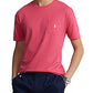 Camiseta Polo Ralph Lauren Masculina Classic-Fit com Bolso Rosa Choque Tamanho GG