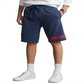 Shorts de lã com logotipo Polo Ralph Lauren masculino, azul, tamanho pequeno
