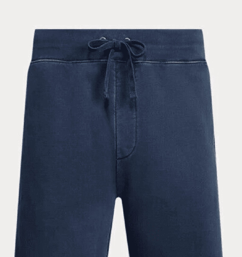 Shorts de lã com logotipo Polo Ralph Lauren masculino, azul, tamanho extragrande