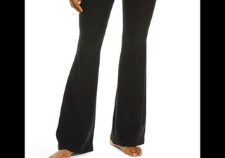 Calça Legging Flare de Cintura Alta Beyond Yoga, Darkest Night, Tamanho Médio