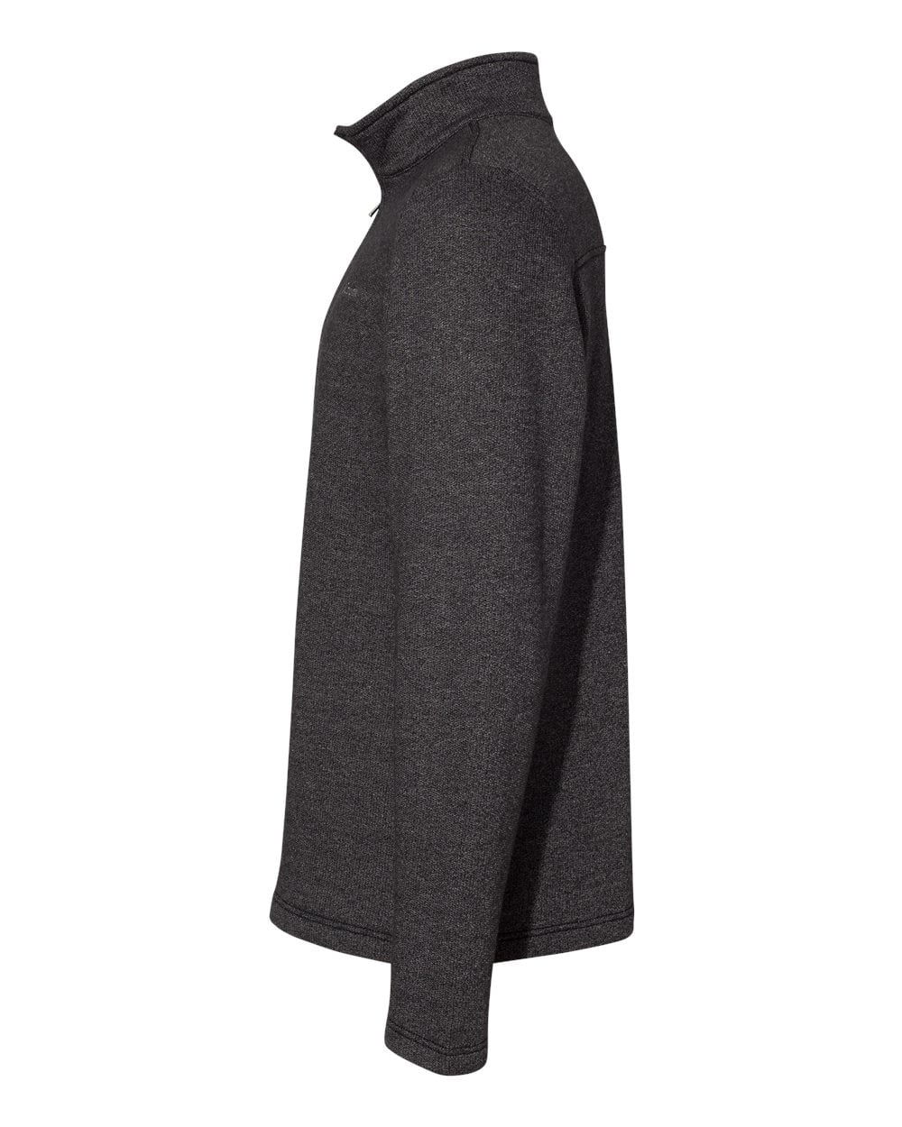 Moletom Columbia Great Hart Mountain III com zíper e meio zíper, tamanho médio, preto, masculino