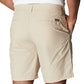 Columbia Masculino 8 Big &amp; Tall Desbotado Curto Branco Tamanho 54