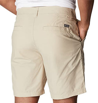 Columbia Masculino 8 Big &amp; Tall Desbotado Curto Branco Tamanho 54