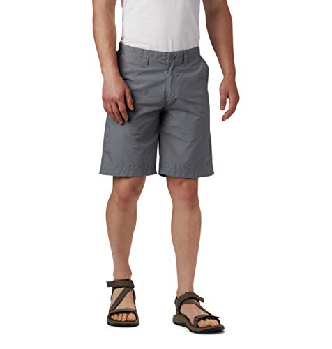 Columbia Men's 10 Washed Out Short Cinza Tamanho 34