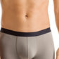Cueca Boxer Masculina Hanro Micro Touch Cinza Tamanho P
