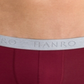 Cuecas boxer Hanro Essentials Cotton Stretch para homem, pacote com 2, tamanho grande, vermelho