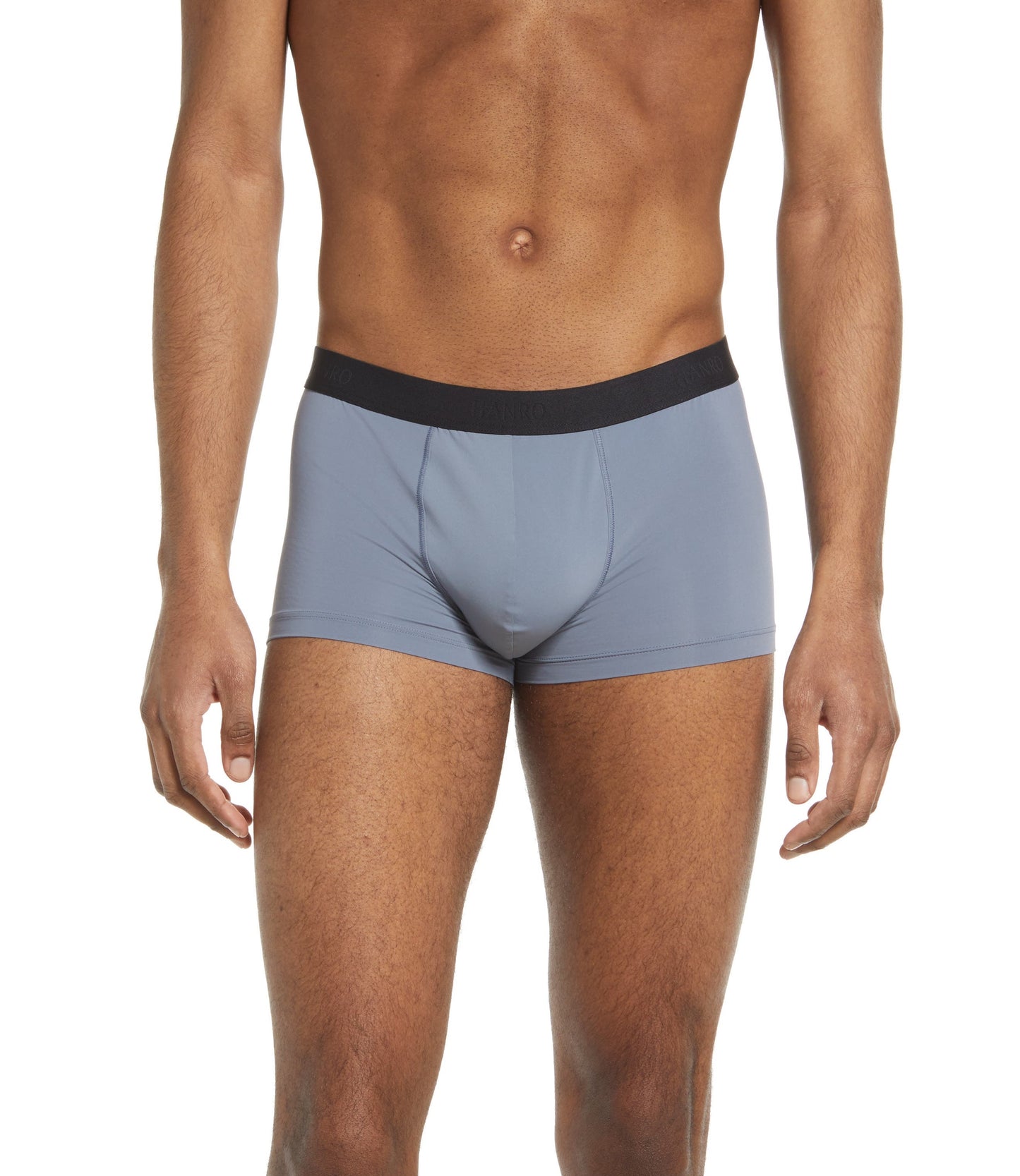 Cueca Boxer Masculina Hanro Micro Touch Azul Tamanho P