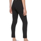 Calça de malha Calvin Klein feminina com cós largo, preta, tamanho extragrande