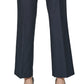 Calça social Calvin Klein feminina Pinstripe Modern Fit preta tamanho 6 Petite