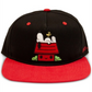 Boné masculino Peanuts Snoopy Graphic, preto, tamanho regular