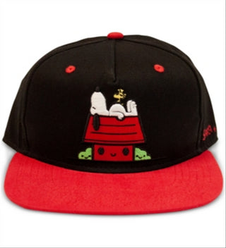 Boné masculino Peanuts Snoopy Graphic, preto, tamanho regular