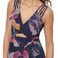 Vestido GUESS Feminino Chiffon Alto Baixo Azul Tamanho 2