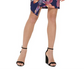 Vestido GUESS Feminino Azul com Laterais Plissadas e Envoltório Falso, Tamanho 4