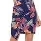 Vestido GUESS Feminino Azul com Laterais Plissadas e Envoltório Falso, Tamanho 4
