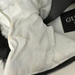 Casaco feminino Guess com capuz e acabamento em pele sintética, branco, tamanho pequeno
