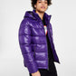 Casaco masculino com capuz GUESS roxo tamanho X-Large