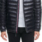 Jaqueta acolchoada dobrável masculina Tommy Hilfiger, preta, tamanho grande