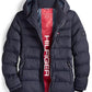 Jaqueta acolchoada masculina Tommy Hilfiger azul marinho tamanho GG