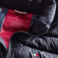 Jaqueta acolchoada masculina Tommy Hilfiger azul marinho tamanho GG