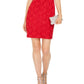 Vestido tubinho com lantejoulas e renda, tamanho 8, vermelho, da Connected Women