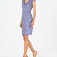 Vestido tubinho de renda com lantejoulas Connected Feminino Roxo Tamanho 8