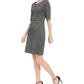 Vestido tubinho Starburst feminino conectado, preto, tamanho 14, pequeno