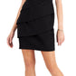 Vestido tubinho combinado de renda feminino conectado, preto, tamanho 8, pequeno