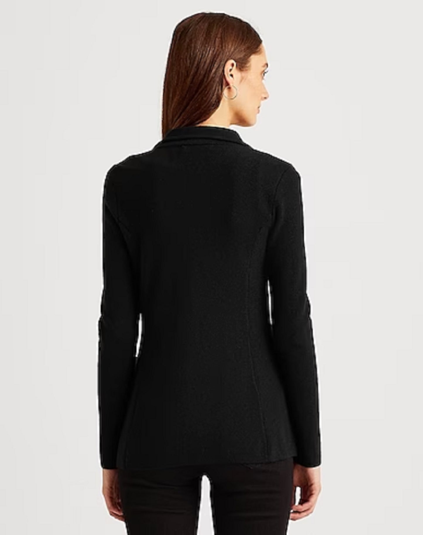 Blazer Ralph Lauren Feminino Preto Tamanho Médio