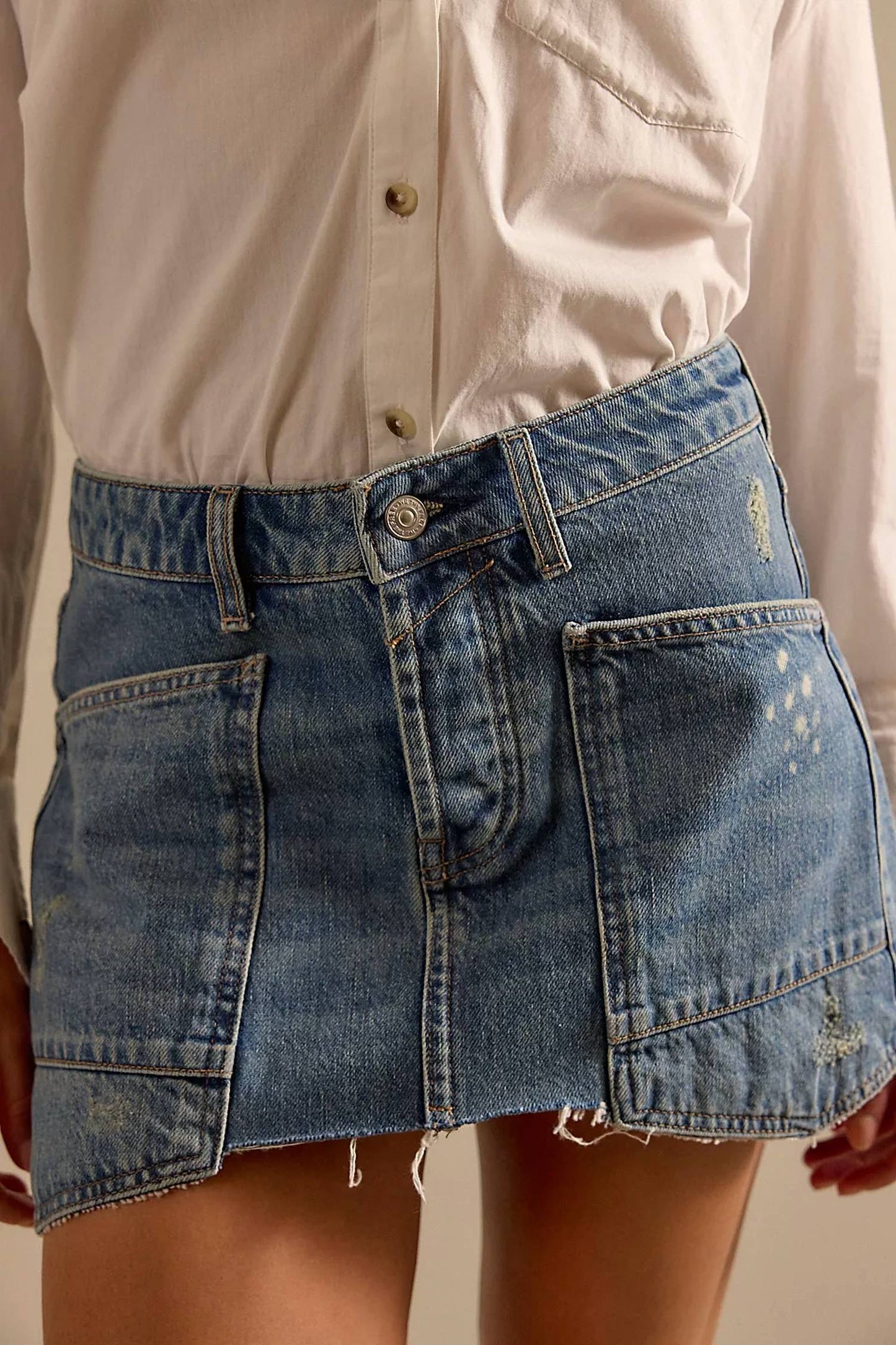Free People - Dolly Mini Skirt