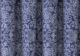 Cortina de chuveiro Eva Longoria Adana azul tamanho único