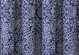 Cortina de chuveiro Eva Longoria Adana azul tamanho único