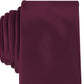 Gravata Perry Ellis Masculina de Cetim Sólido Vermelha Tamanho Regular