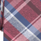 Gravata fina xadrez Perry Ellis masculina Dehaven vermelha tamanho regular