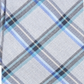 Gravata fina xadrez tartan masculina Perry Ellis, azul, tamanho regular