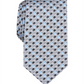 Gravata xadrez clássica Narcissa masculina Perry Ellis, azul, tamanho regular