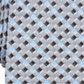 Gravata xadrez clássica Narcissa masculina Perry Ellis, azul, tamanho regular