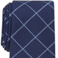 Gravata Alfani Robinson Grid Masculina Azul Tamanho Regular