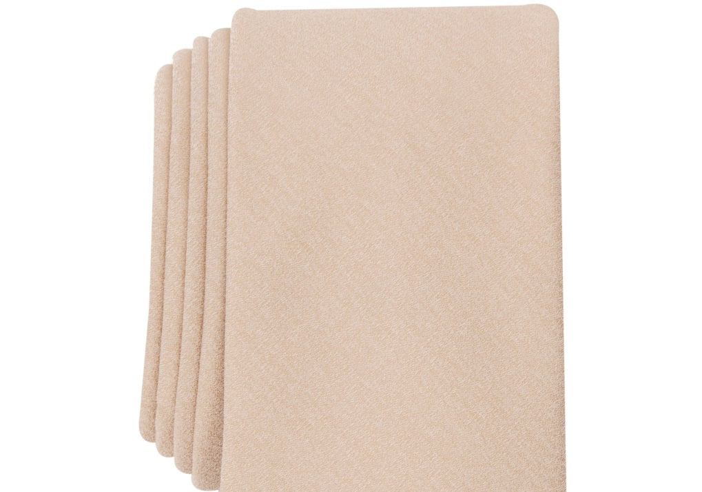 Gravata Bar III Masculina Sable Solid Bege Tamanho Regular