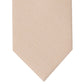 Gravata Bar III Masculina Sable Solid Bege Tamanho Regular