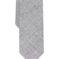 Gravata Bar III Masculina Grenier Solid Cinza Tamanho Regular