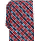 Gravata geométrica Ledon masculina Perry Ellis vermelha tamanho regular