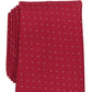 Gravata Bower Dot Masculina Club Room Vermelha Tamanho Regular