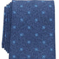Gravata floral Lampley masculina Club Room, azul, tamanho regular
