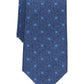 Gravata floral Lampley masculina Club Room, azul, tamanho regular