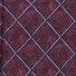 Gravata Alfani Masculina Wendell Grid Vermelha Tamanho Regular