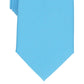 Gravata clássica sólida masculina Club Room, azul, tamanho regular